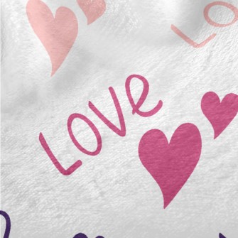 Gradual Love Words Minky