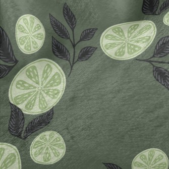 Lemon Slice Tea Minky