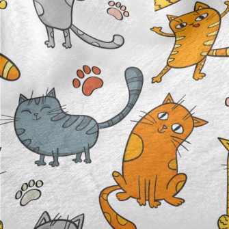 Happy And Sad Little Cat Minky