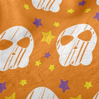 Star Twill Skull Minky