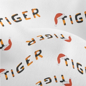 Playful Tiger Text Lightweight Performance Linen