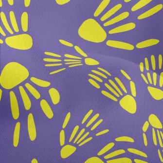 Fluorescent Skeleton Palm Lightweight Performance Linen