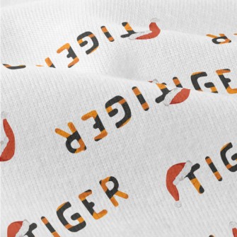 Playful Tiger Text Modern Jersey