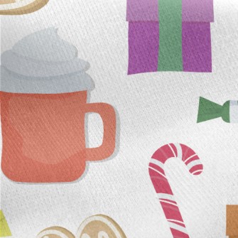 Christmas Dessert Party Jersey Backed Fleece