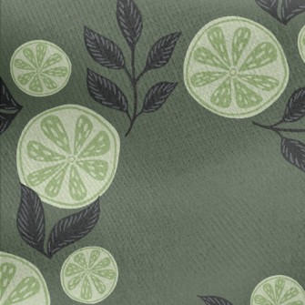 Lemon Slice Tea Jersey Backed Fleece