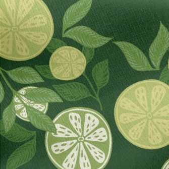 Organic Healthy Lemon Jersey Backed Fleece