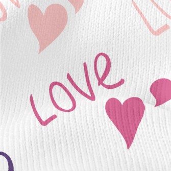 Gradual Love Words Stretch Jersey