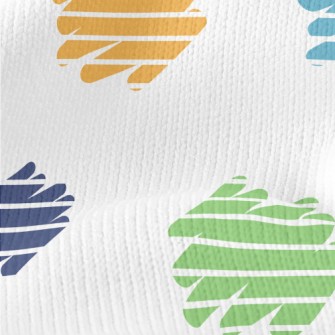 Random Stripe Graffiti Stretch Jersey