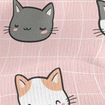 Kawaii Kitten Stretch Jersey