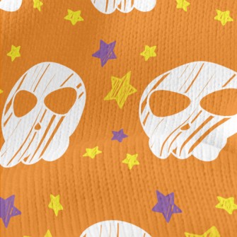 Star Twill Skull Stretch Jersey