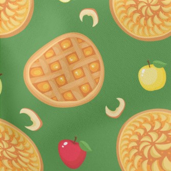 Sweet Apple Pie Lightweight Cotton Poplin