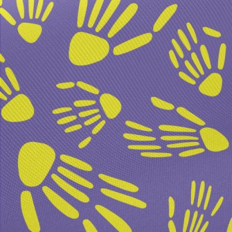 Fluorescent Skeleton Palm Midweight Cotton Poplin