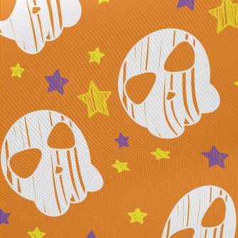 Star Twill Skull Midweight Cotton Poplin
