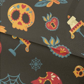Candle Lock Day Of The Dead Waterproof Oxford
