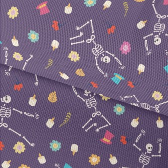 Skull Loves To Dance Waterproof Oxford