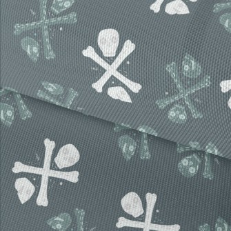 Two-color Double Skull Waterproof Oxford