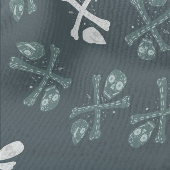 Two-color Double Skull Terry