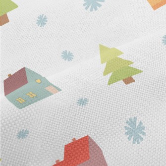 Snowflakes Small House Performance Linen