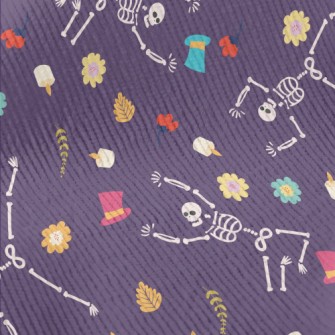 Skull Loves To Dance Standard Corduroy