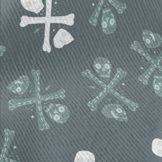 Two-color Double Skull Standard Corduroy