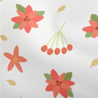 Christmas Red Berries Dobby