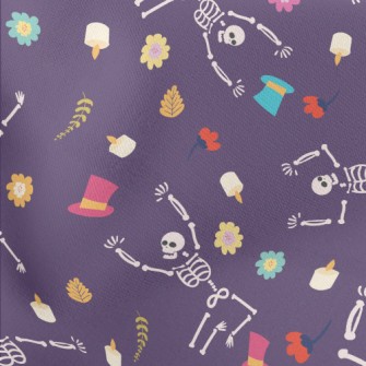 Skull Loves To Dance Stretch Ponte
