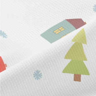 Snowflakes Small House Piqué