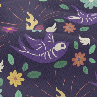 Flying Skeleton Bird Modern Jersey