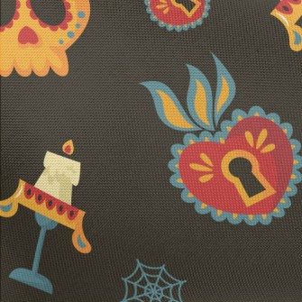 Candle Lock Day Of The Dead Pongee