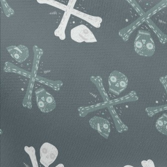 Two-color Double Skull Pongee