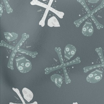 Two-color Double Skull Lightweight Cotton Poplin