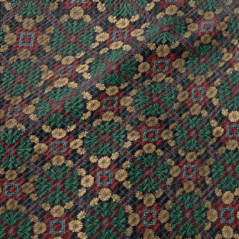 Chinese Traditional Pattern Birdseye Piqué