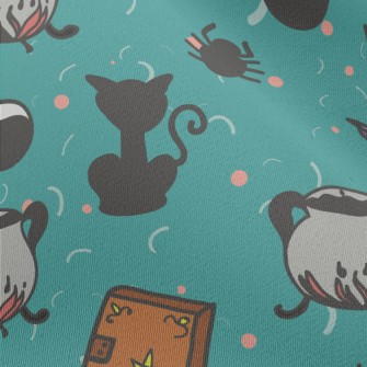 Witch Element Graffiti Chiffon