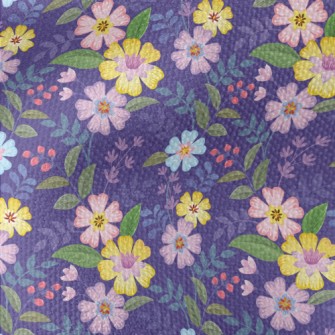 Purple Garden Waterproof Canvas