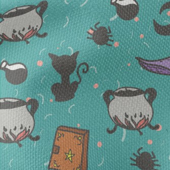 Witch Element Graffiti Waterproof Canvas