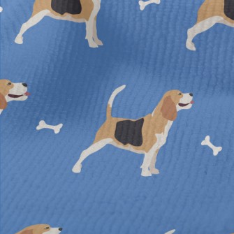 Beagle With Dog Bone Terry