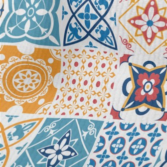 Moroccan Mosaic Pattern Terry