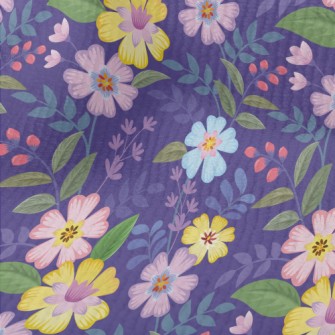 Purple Garden Terry
