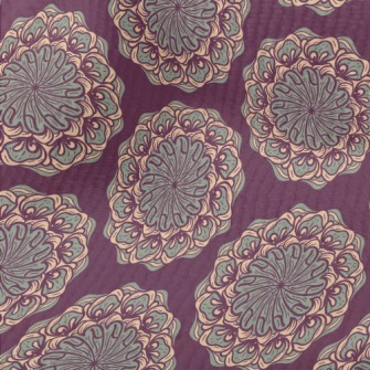 Hand Drawn Mandala Terry