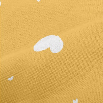White Love Heart Performance Linen