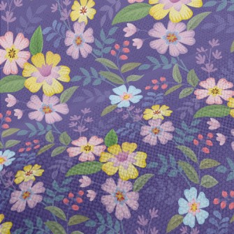Purple Garden Performance Linen