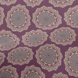 Hand Drawn Mandala Performance Linen