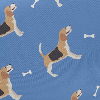 Beagle With Dog Bone Twill