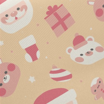 Kawaii Christmas Twill