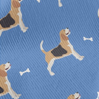 Beagle With Dog Bone Standard Corduroy