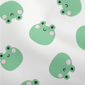 Cute Frog Smiling Face Dobby