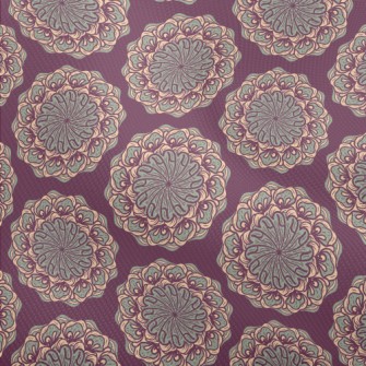 Hand Drawn Mandala Dobby