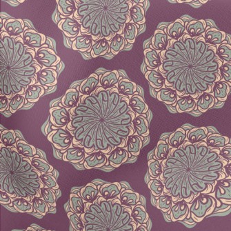 Hand Drawn Mandala Stretch Ponte