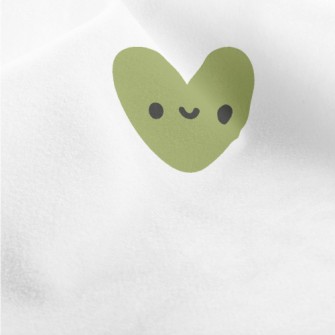 Colorful Smile Love Heart Micro Fleece