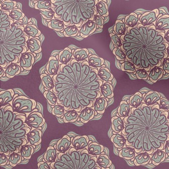 Hand Drawn Mandala Micro Fleece